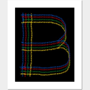 The letter B! Posters and Art